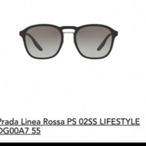 Prada Linea Rossa PS 02SS Sunglasses, unisex